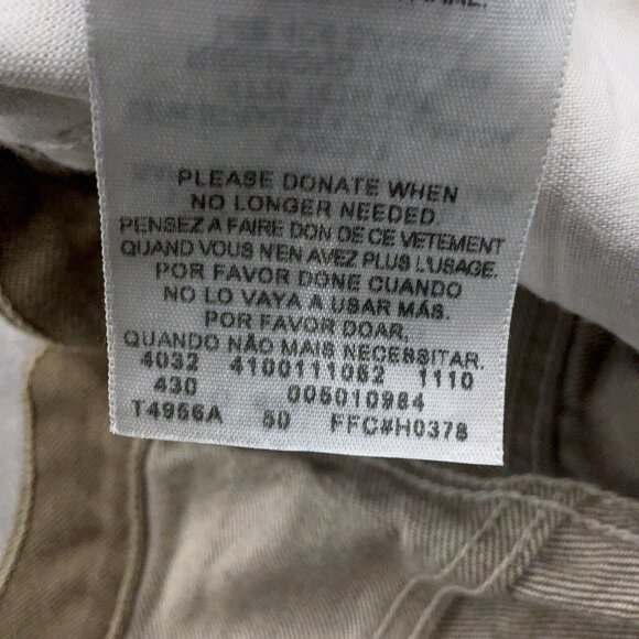 Levis 501 Jeans Men 42Wx29 Tan Brown Button Fly Straight Fit High Rise Cotton - Picture 4 of 14